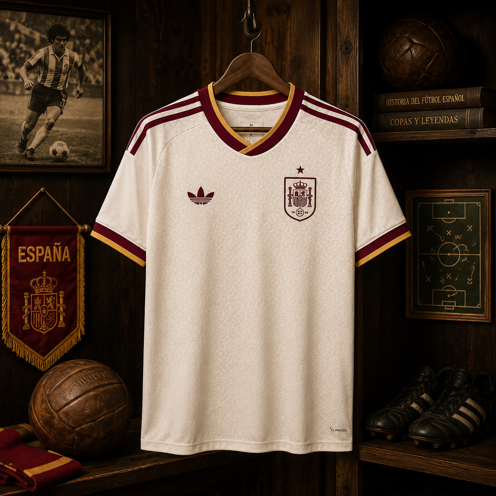 SPAIN AWAY FAN VERSION SOLID JERSEY