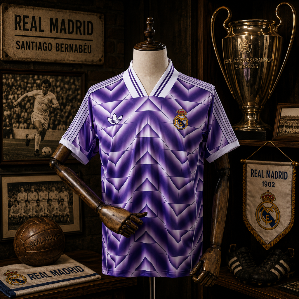 REAL MADRID LIFESTYLE FAN VERSION SOILD JERSEY