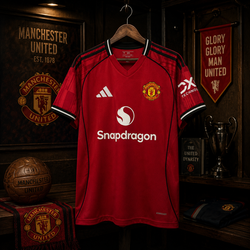 MAN UNITED FAN VERSION SOLID JERSEY