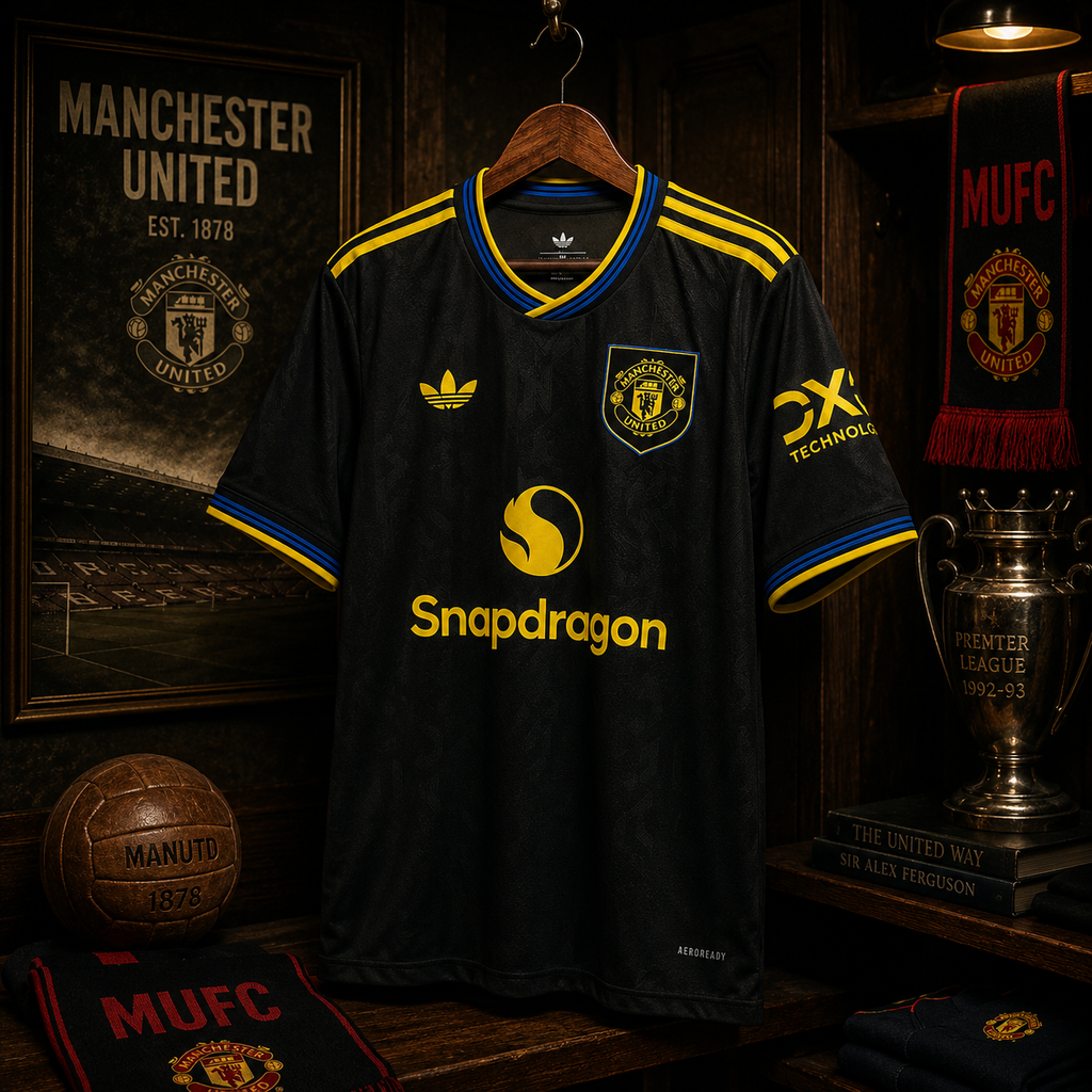 MAN UNITED AWAY FAN VERSION SOLID JERSEY