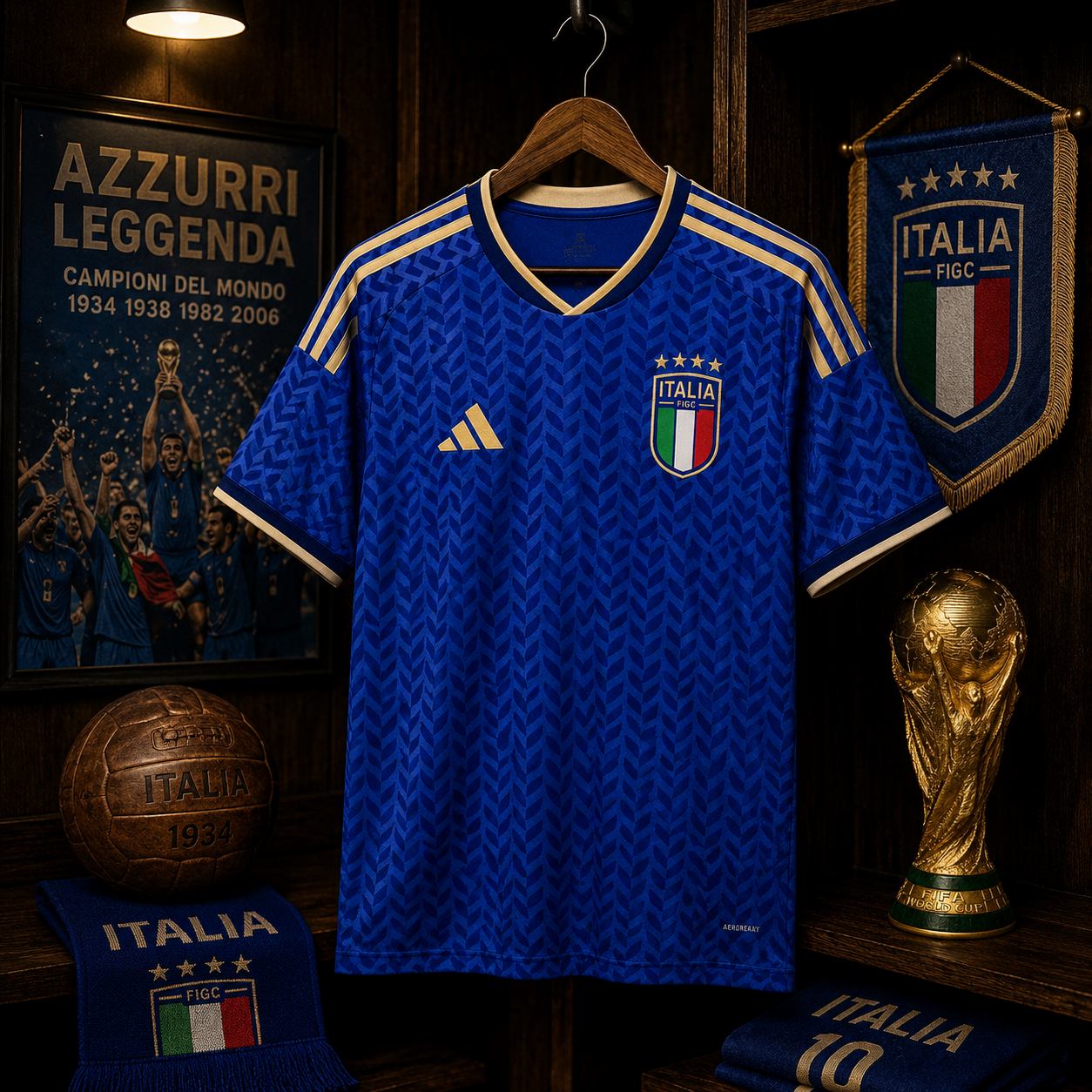 ITALY HOME FAN VERSION SOLID JERSEY