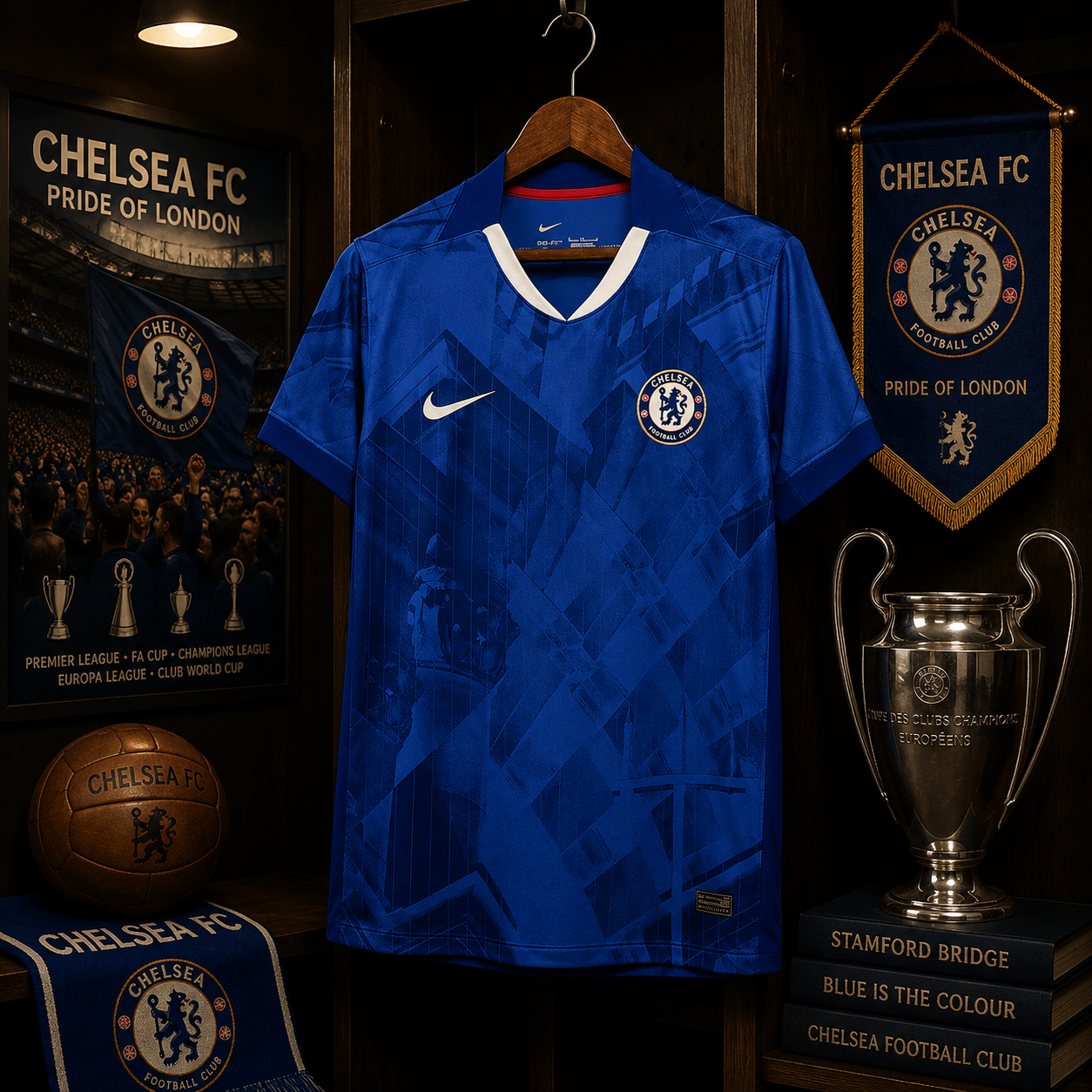CHELSEA HOME FAN VERSION SOILD JERSEY