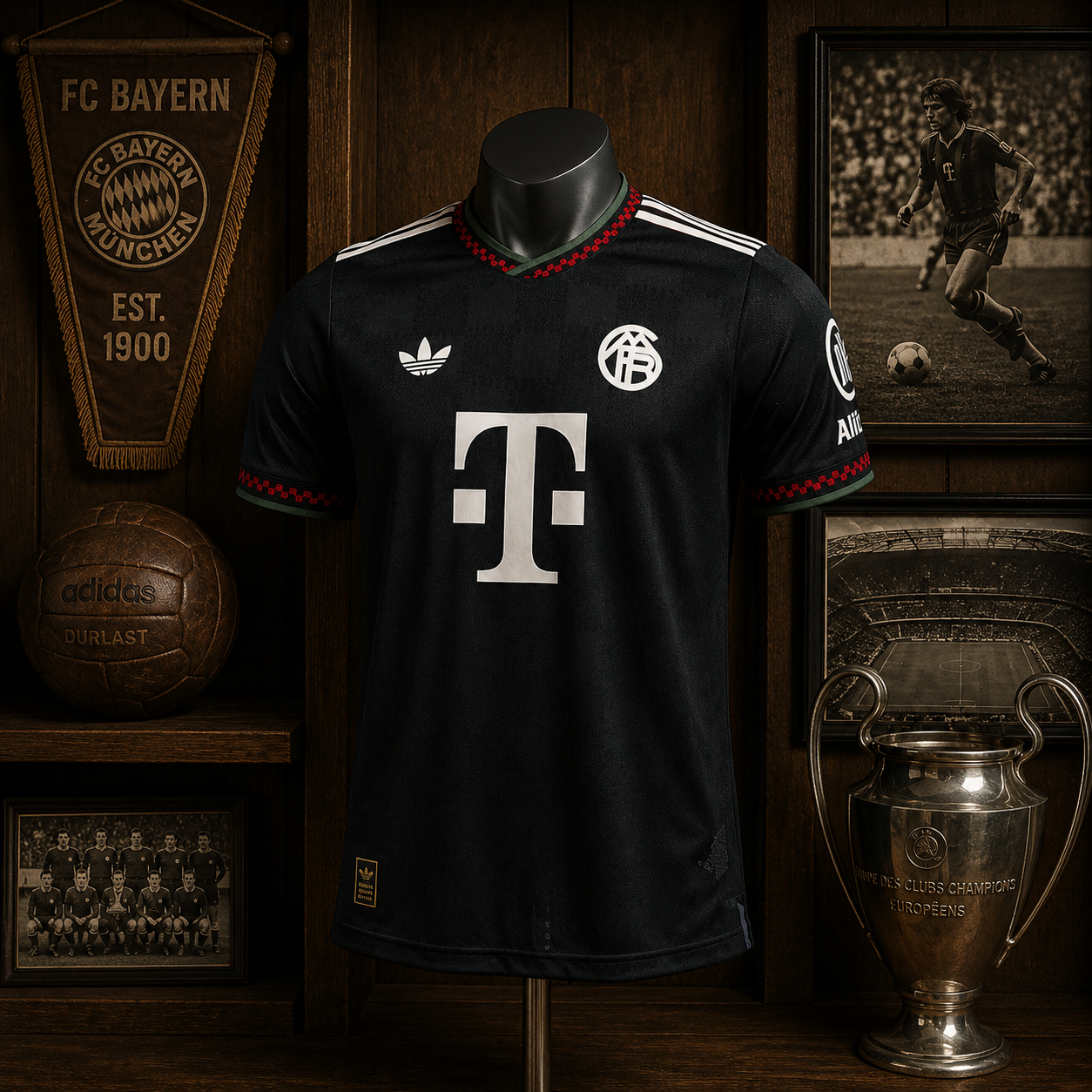 BAYERN THIRD PLAYER VERSION SOLID JERSEY