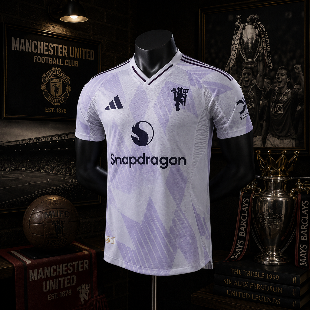 MAN UNITED AWAY PLAYER VERSION SOLID JERSEY