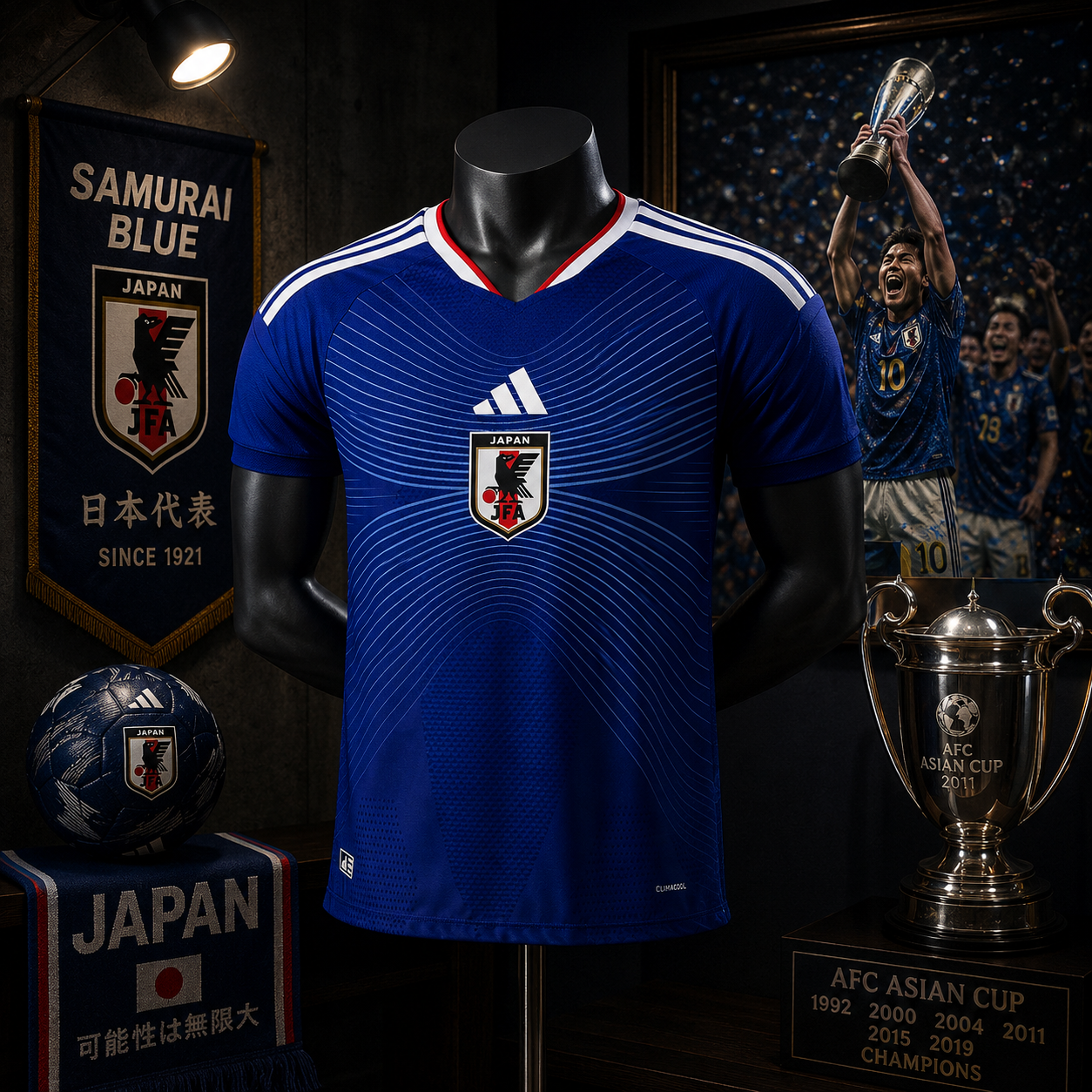 JAPAN HOME PLAYER VERSION SOLID JERSEY