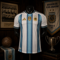 ARGENTINA HOME PLAYER VERSION SOLID JERSEY
