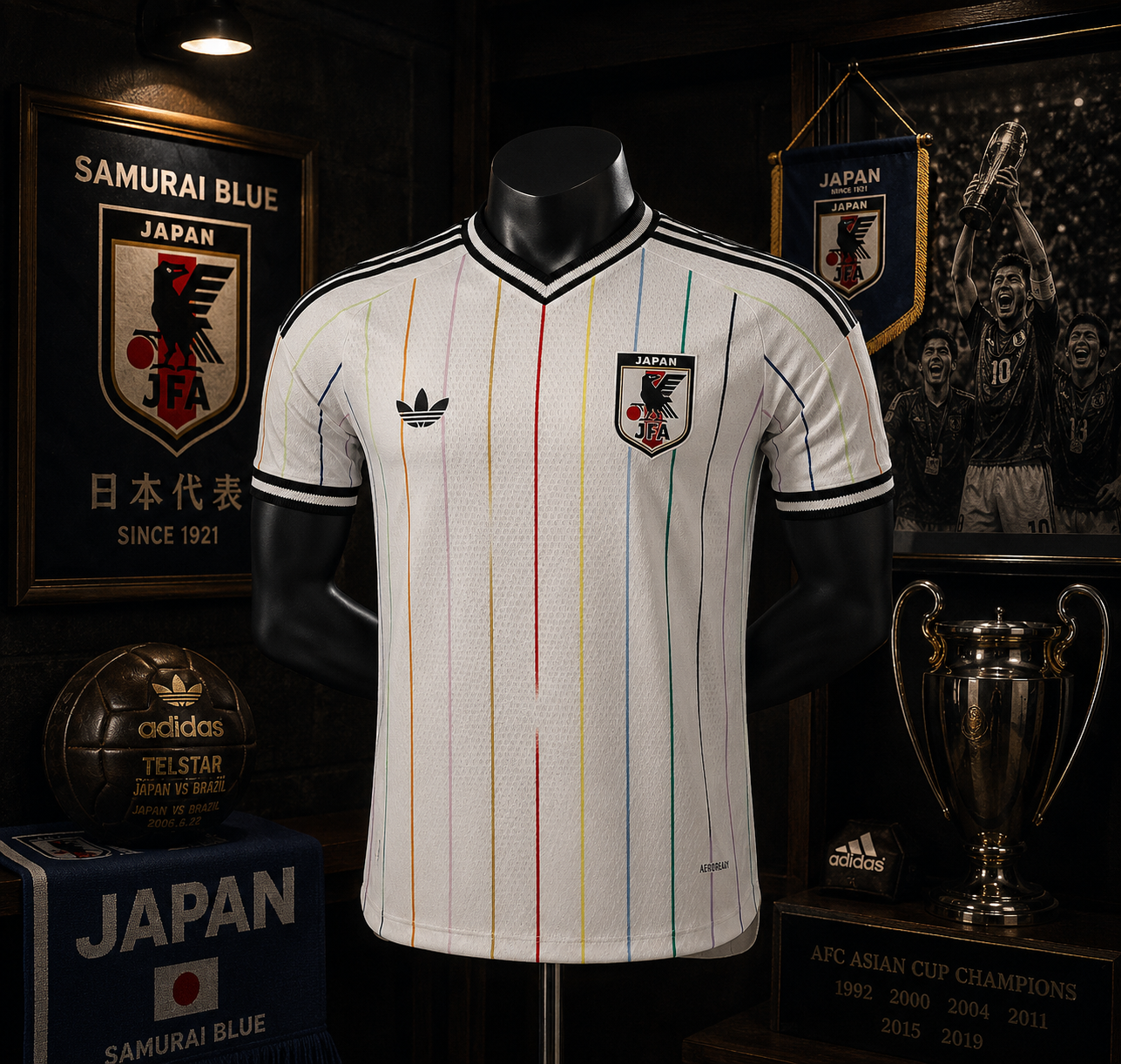 JAPAN AWAY PLAYER VERSION SOLID JERSEY