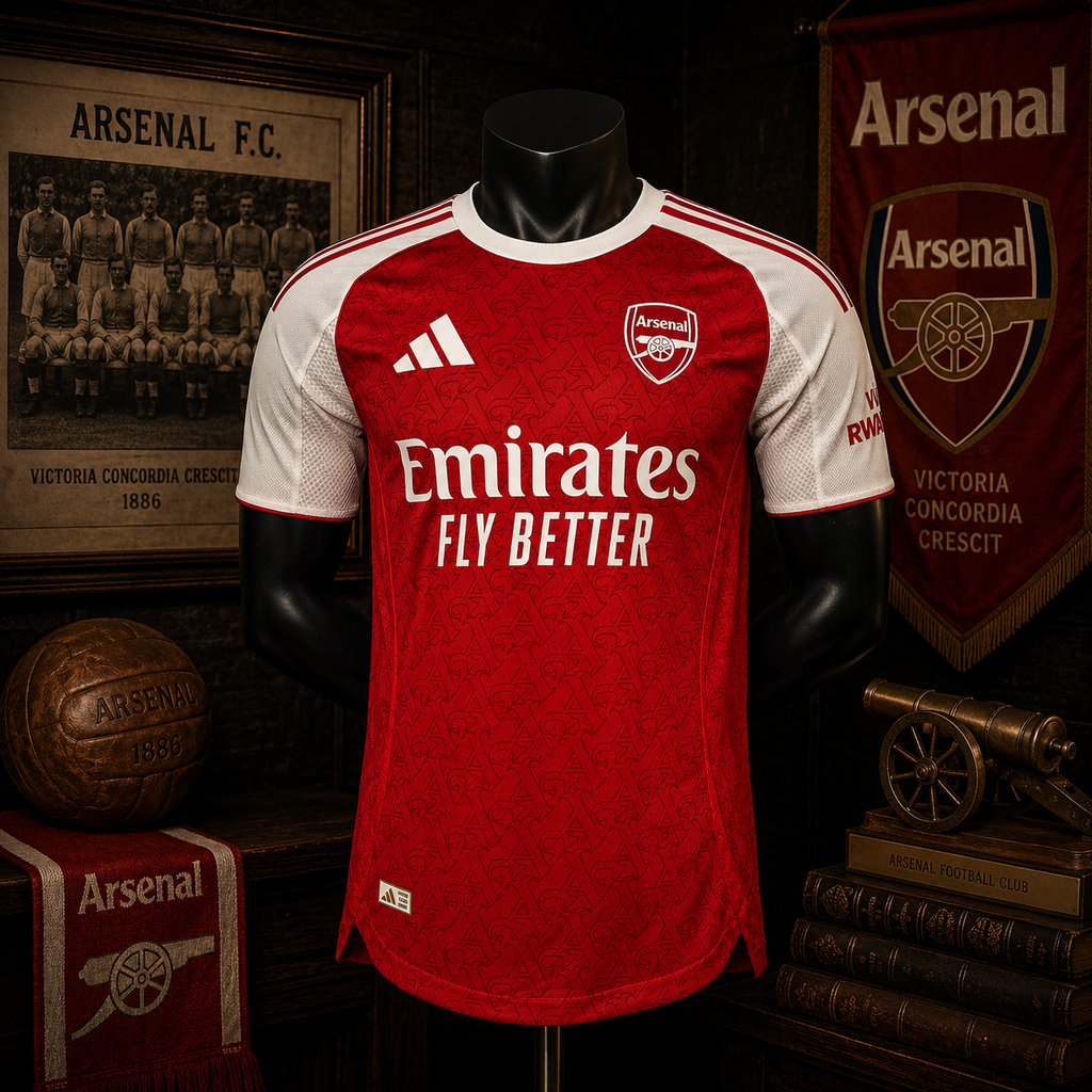 ARSENAL HOME PLAYER VERSION SOLID JERSEY