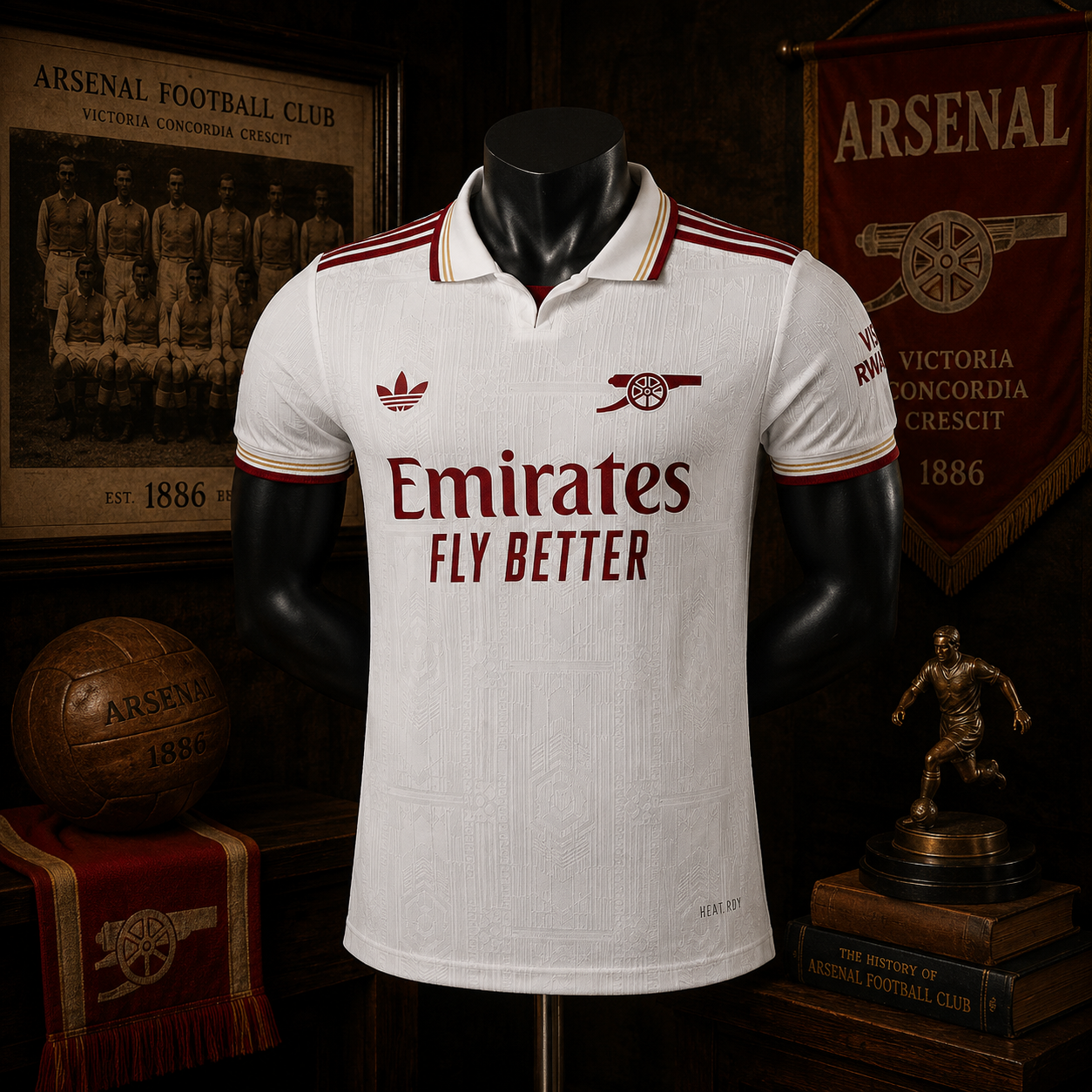 ARSENAL THIRD PLAYER VERSION SOLID JERSEY