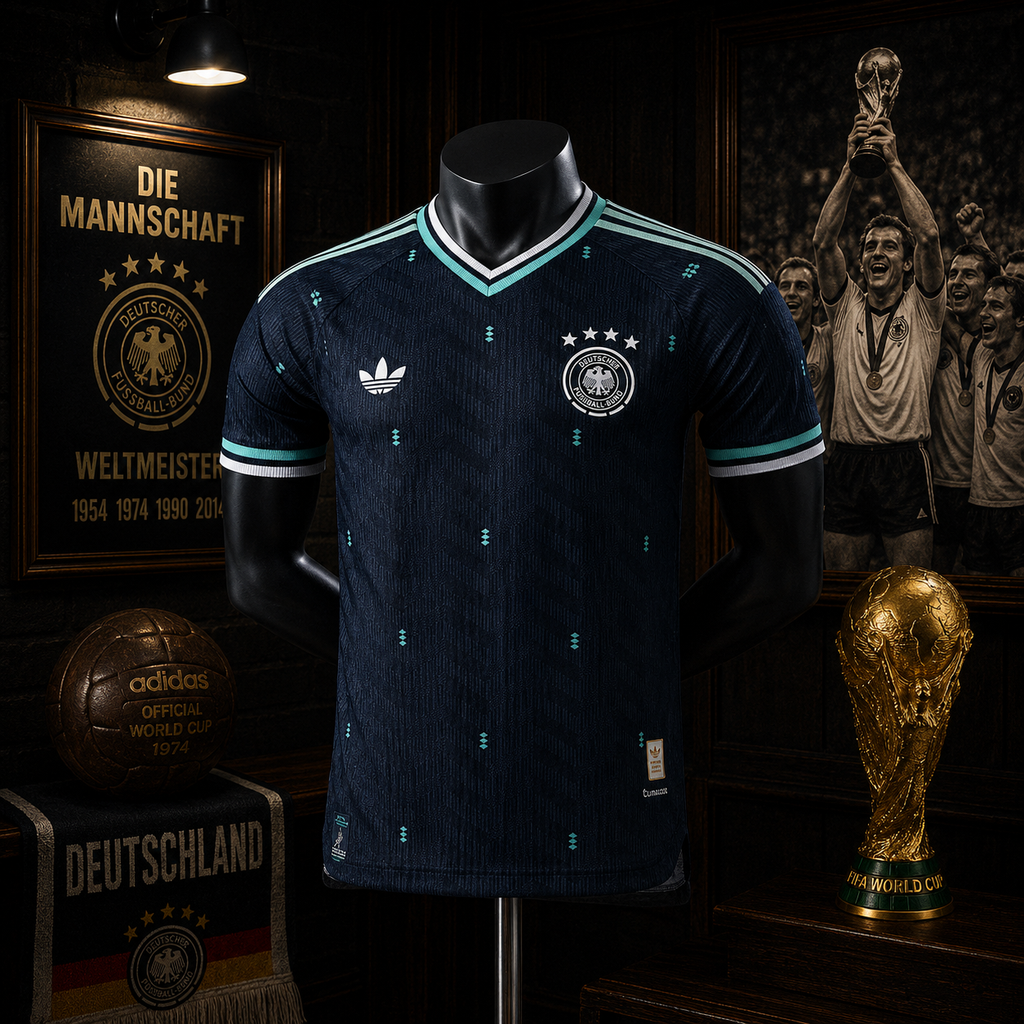 GERMANY AWAY PLAYER VERSION SOLID JERSEY