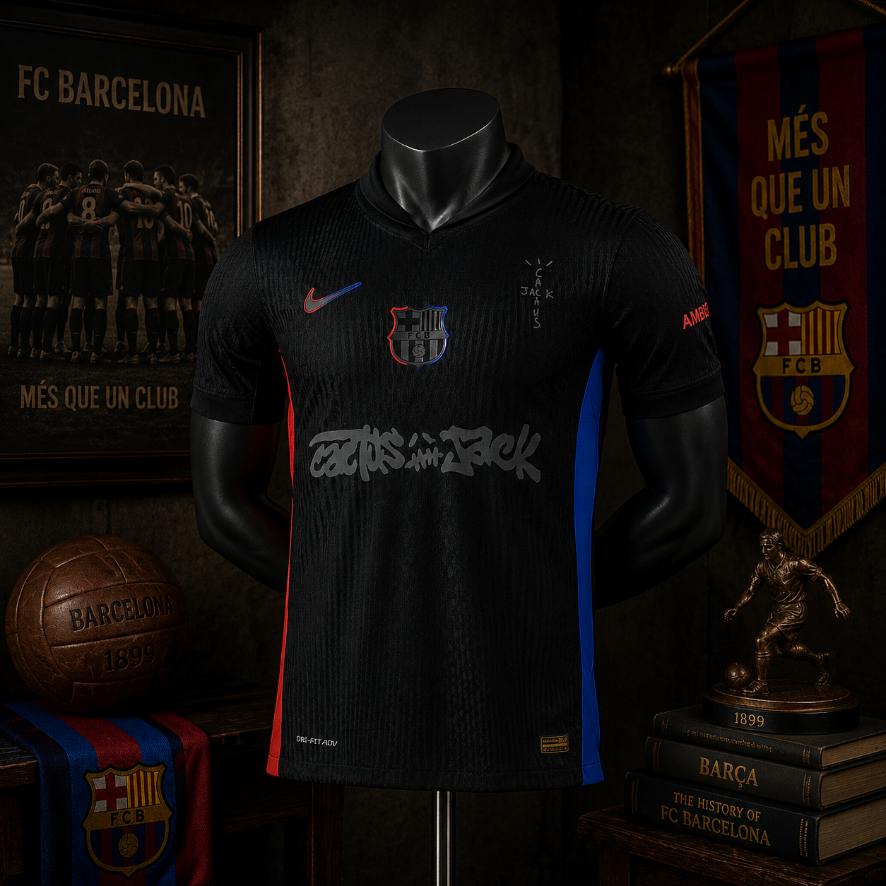 BARCA AWAY TRAVIS SCOTT PLAYER VERSION JERSEY