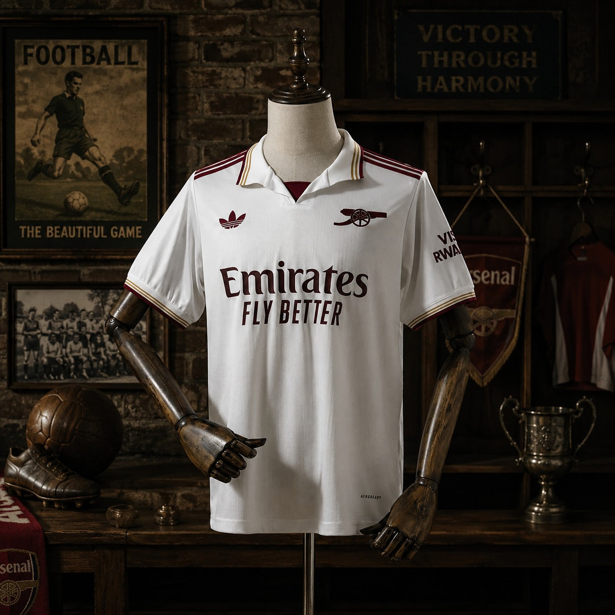 ARSENAL THIRD FAN VERSION SOILD JERSEY