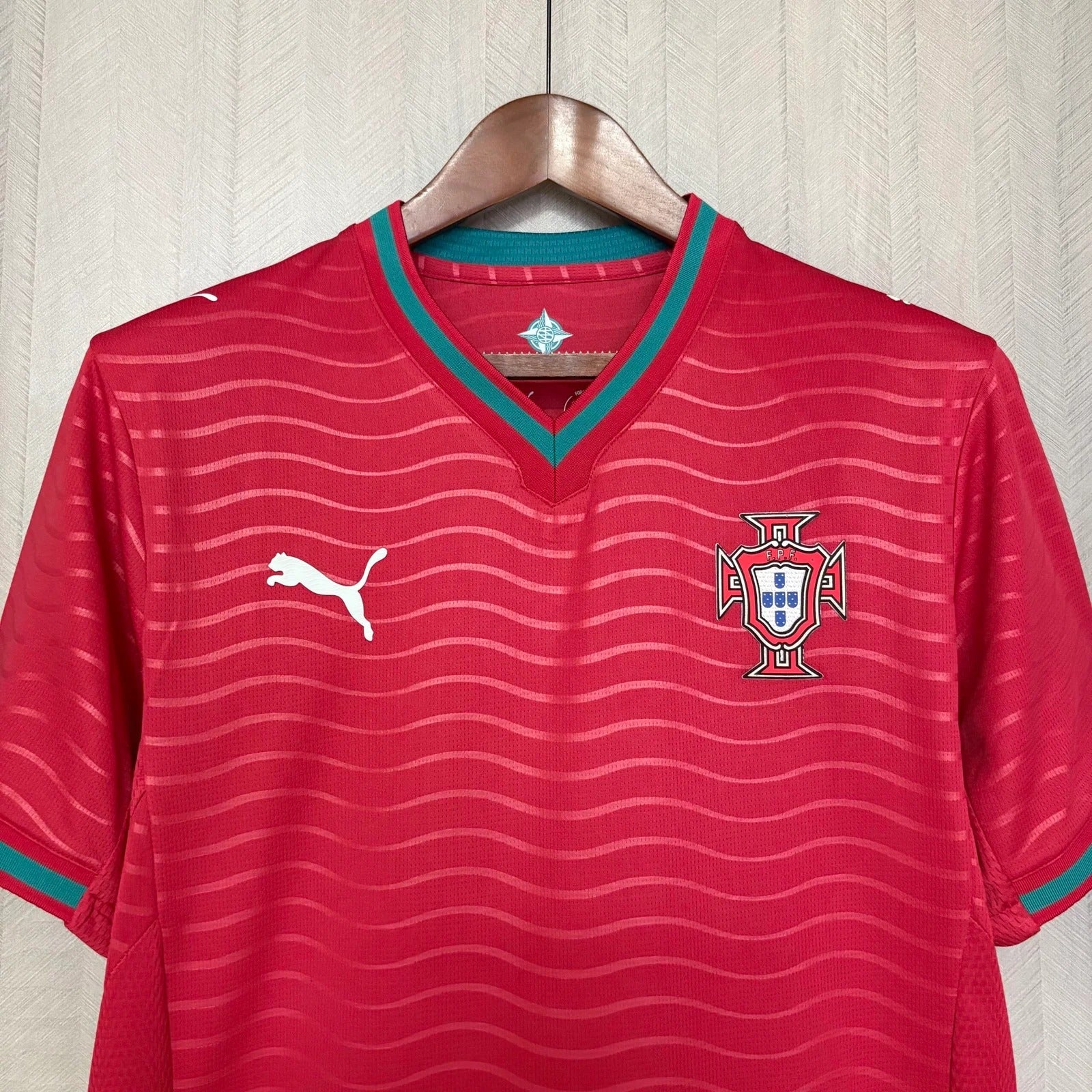 PORTUGAL HOME FAN VERSION SOLID JERSEY