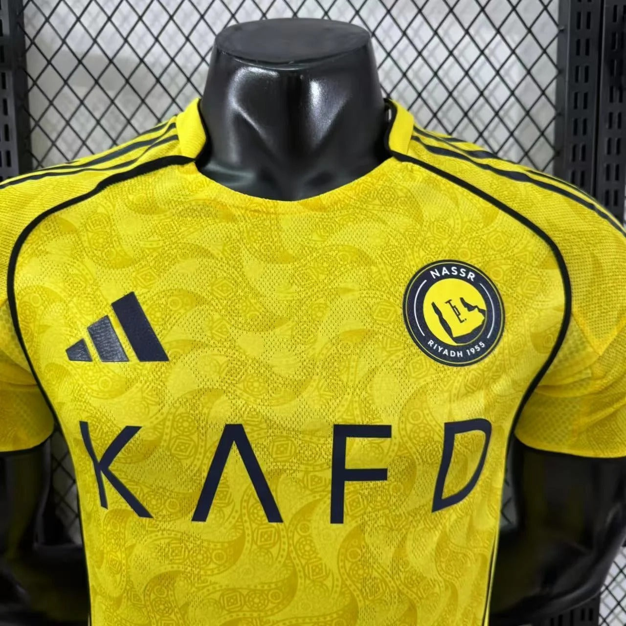 AL NASSR HOME PLAYER VERSION SOLID JERSEY