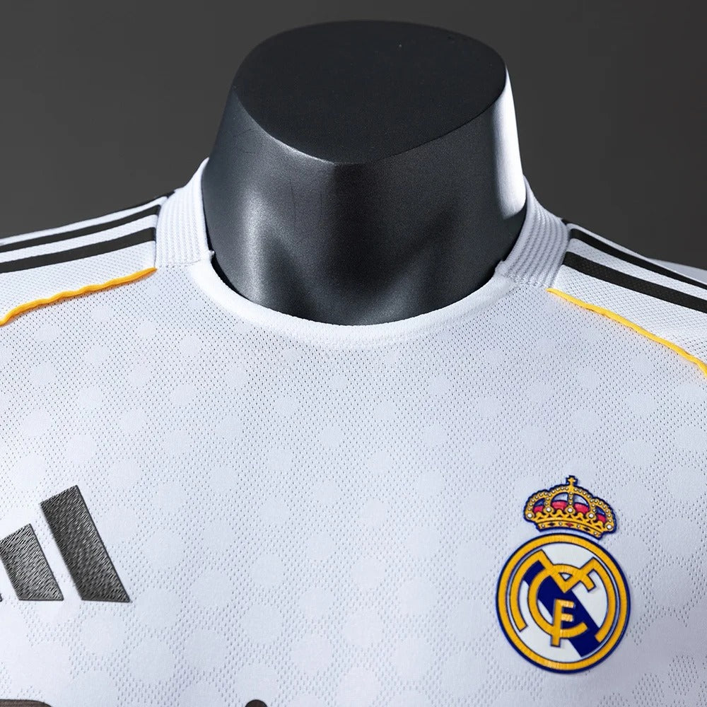 REAL MADRID HOME PLAYER VERSION SOLID JERSEY
