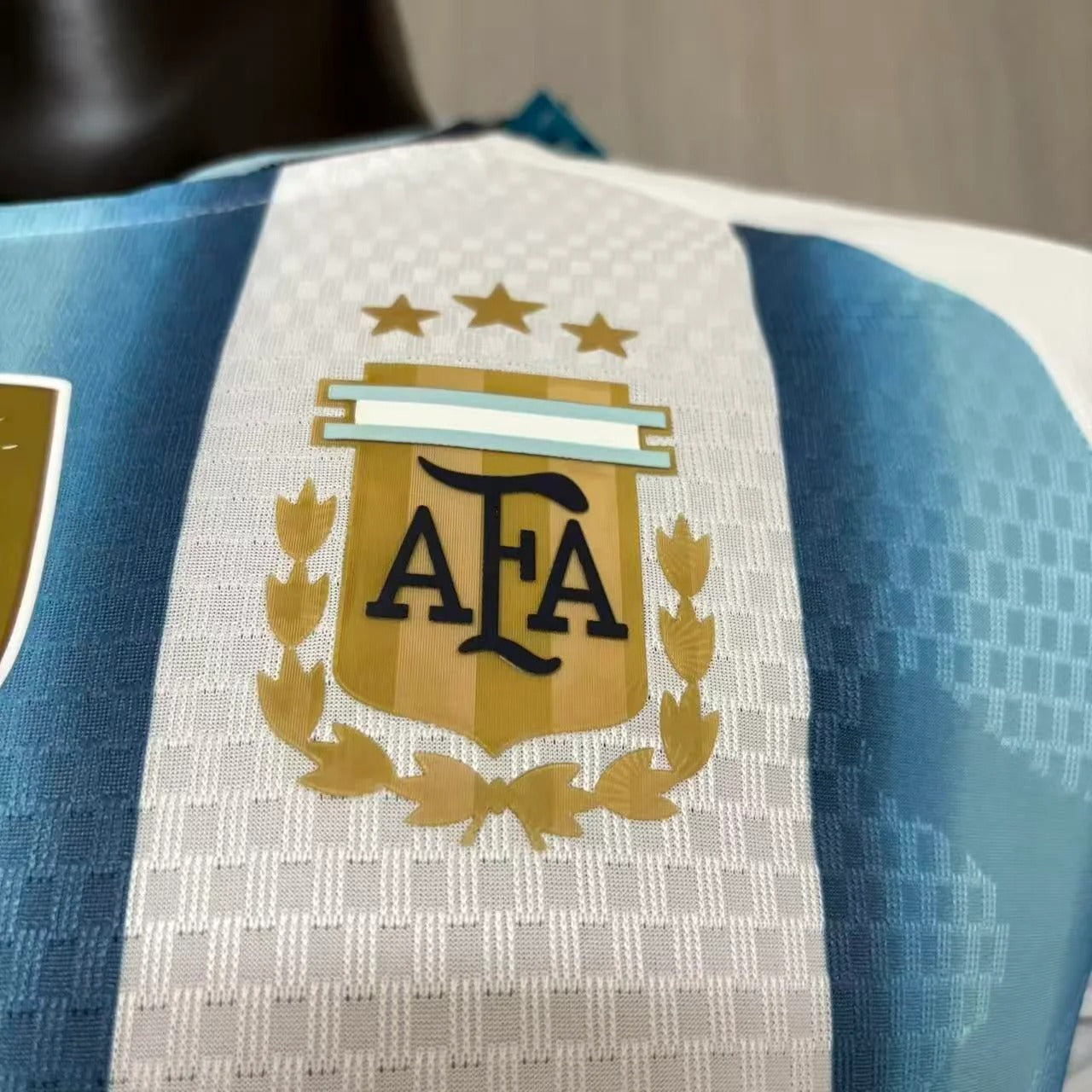ARGENTINA HOME PLAYER VERSION SOLID JERSEY