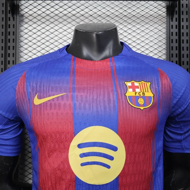 BARCA HOME PLAYER VERSION SOLID JERSEY