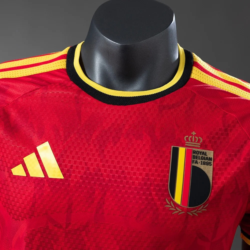 BELGIUM HOME PLAYER VERSION SOLID JERSEY