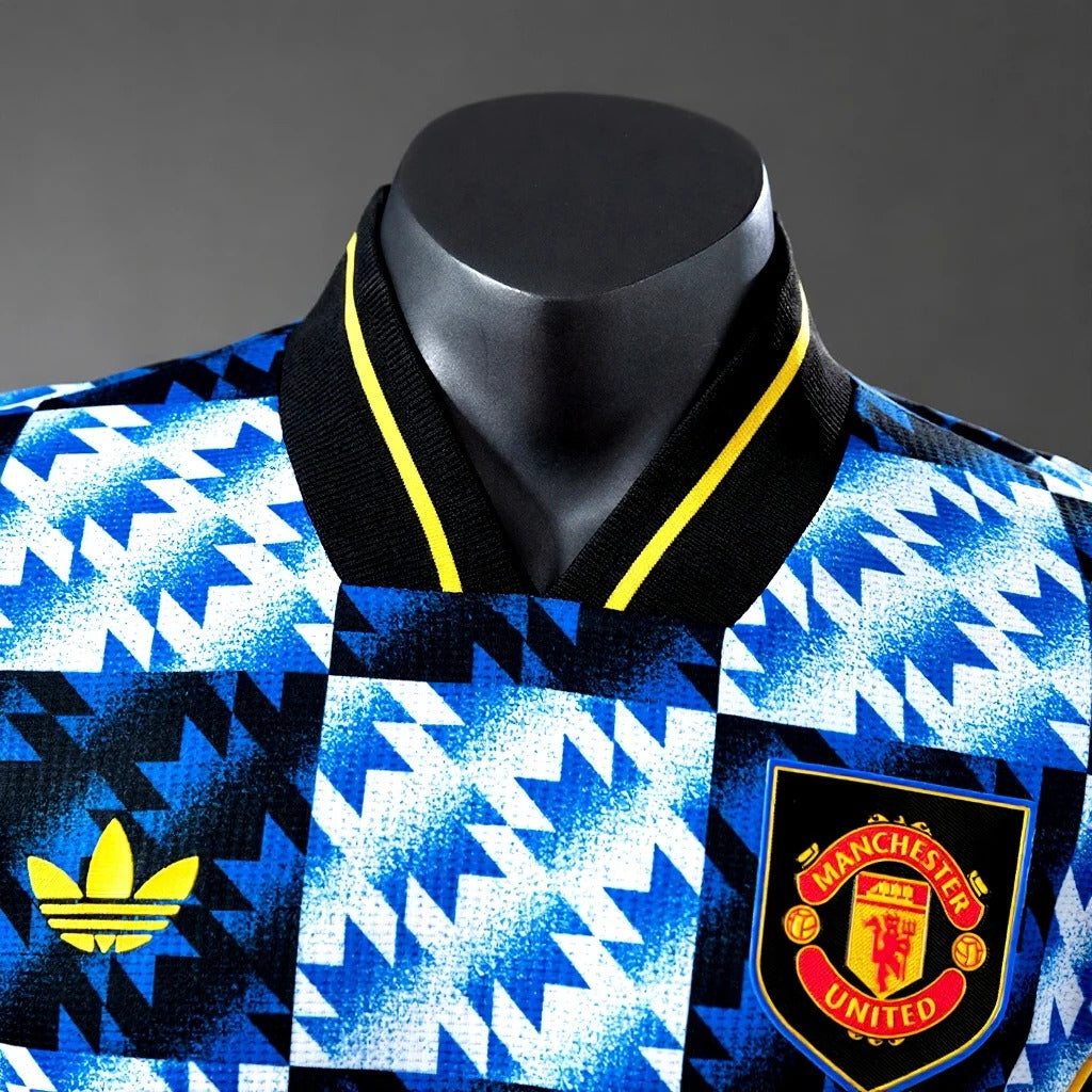 MAN UNITED BLUE ICON PLAYER VERSION SOLID JERSEY
