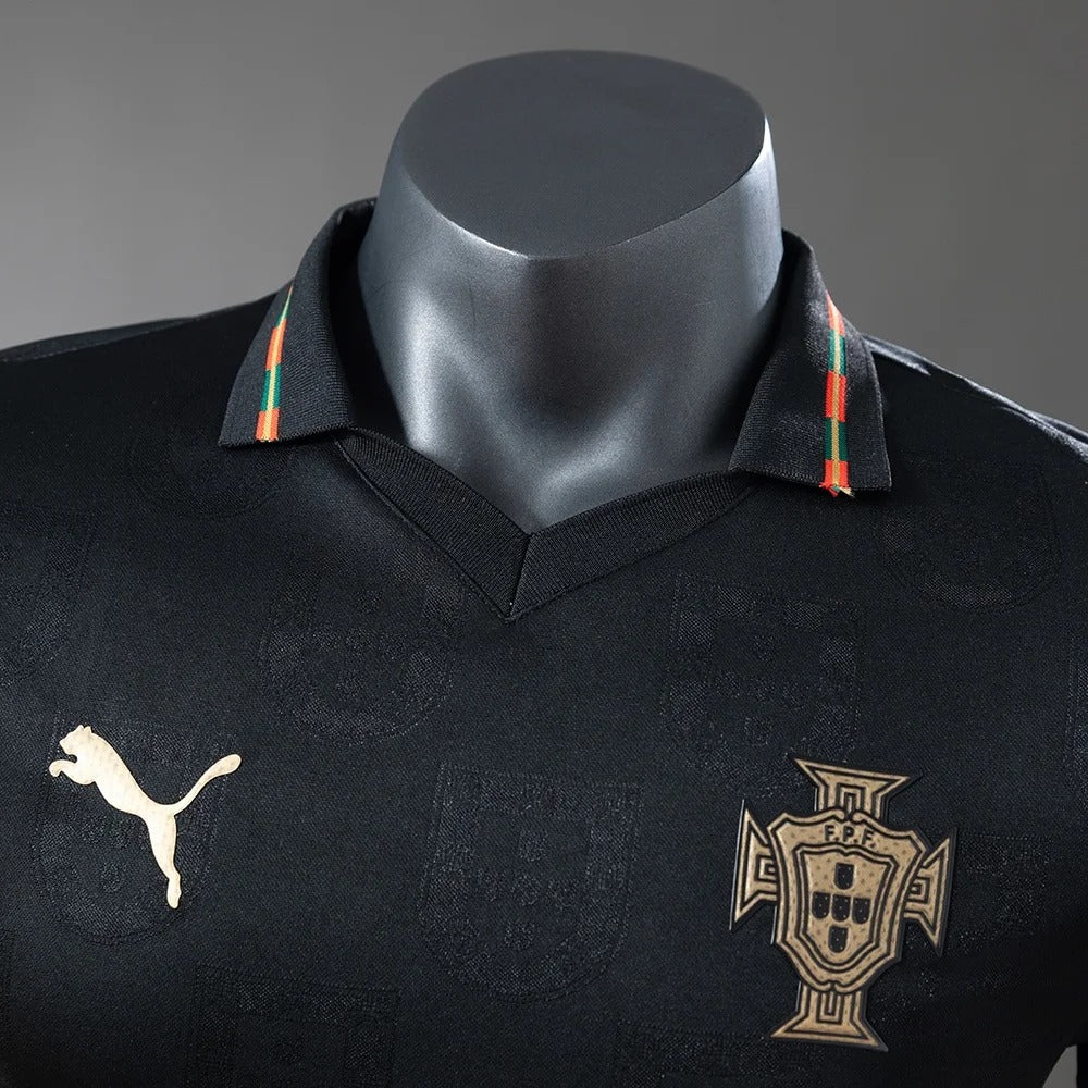 PORTUGAL SPECIAL EDITION BLACK PLAYER VERSION JERSEY