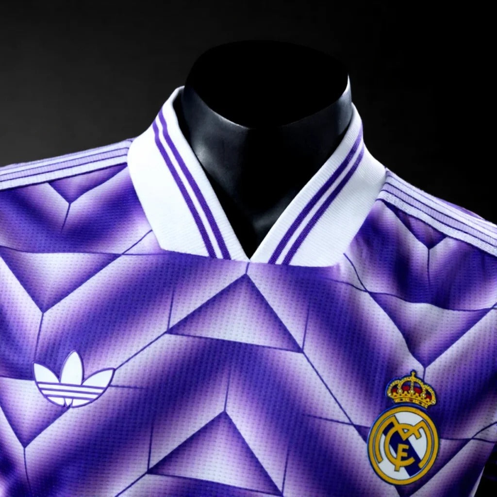 REAL MADRID PURPLE ICON PLAYER VERSION SOLID JERSEY